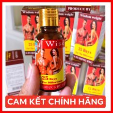 Viên Uống Hỗ Trợ Tăng Cân Và Cơ Bắp Wisdom Weight (Hộp 25 Viên) Chiết Xuất 100% Từ Mầm Hạt Đậu Nành Lên Men Chứa Hàm Lượng Dinh Dưỡng Cao