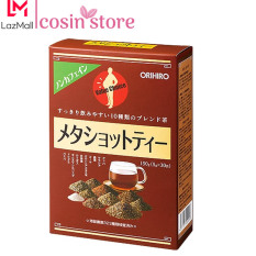 Trà giảm mỡ bụng Meta Shot Tea Orihiro hộp 30 gói – Giúp giảm mỡ thừa vùng bụng – Cosin Store