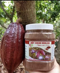 “Bột cacao nguyên chất 100% Đak Lak 1Kg =2 HỘP 500gram, không đường, không phụ gia, đắng đậm