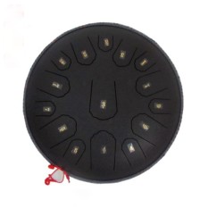 Trống Tank Drum – Trống Không Linh 15 Nốt Chính Hàng Màu Đen – Tặng Full Phụ Kiện
