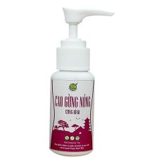 Cao Gừng Nóng Cung Đình 75g Làm Tan Mỡ Giúp Da Săn Chắc