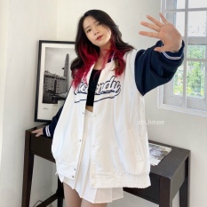 Áo Khoác Bomber Nữ Form Rộng In Chữ Mẫu Mới Hot Trend – CLITUS FASHION