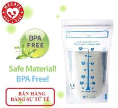 Hộp 60 túi trữ sữa unimom 210ml