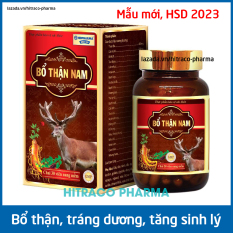 Viên uống tăng cường sinh lý nam Bổ Thận Nam bổ thận tráng dương tăng ham muốn – Hộp 30 viên thành phần nhân sâm, nhung hươu, ba kích