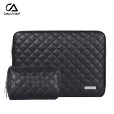 Combo Túi đựng Laptop/ iPad/ Macbook cao cấp Canvas Artisan AV046 (2 Ngăn, Chống sốc, Chống thấm, 13/14inch )