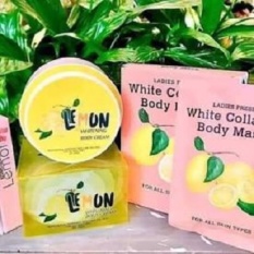 COMBO KEM DUONG TRANG BODY CHANH LEMON 250G VÀ U TAM TRANG CHANH LEMON HỘP 3 GÓI MK1