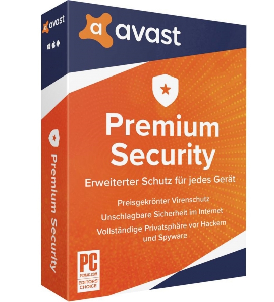 Phần mềm Avast Premium Security 2020 1 năm 10 thiết bị