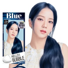 Thuốc Nhuộm Tóc Hello Bubble Foam – Chính hãng Mise En Scene mẫu BlackPink – Màu xanh biển