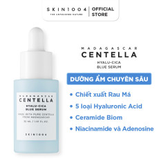 [ HÀNG TẶNG KHÔNG BÁN ] Tinh chất cấp ẩm Skin1004 Madagascar Centella Hyalucica Blue Serum 30ml