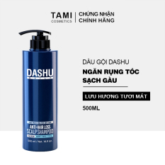 Dầu gội ngăn rụng tóc dành cho nam DASHU Anti – Hair Loss Scalp Shampoo Phục hồi tóc hư tổn Sạch gàu và ngứa dầu gội Hàn Quốc TM-DG01