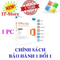 Phần mềm Office 365 Personal 32/64bits – Mã Sản Phẩm: QQ2-00570 Office 365 Personal English APAC EM Subscr 1YR Medialess P2