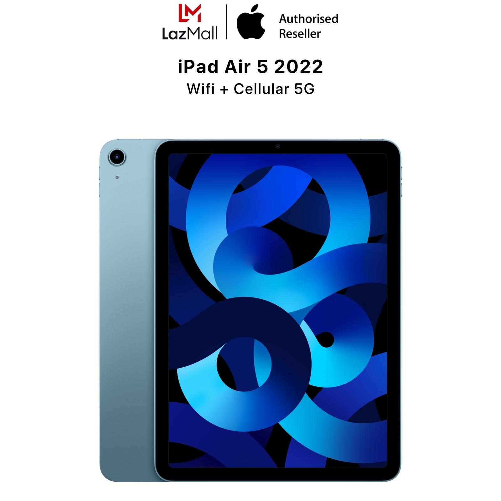 iPad Air 5 2022 Wifi + Cellular(5G) - Hàng Chính Hãng