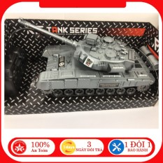 Xe Tăng Điều Khiển Từ Xa XJ13 Kay Shop – Xe Tăng Quân Sự Mô Phỏng ,Xe Tăng Đồ Chơi Điều Khiển Từ Xa, Xe Tăng Điều Khiển Có Nhạc Xoay Nòng 360 Độ,Có Màu Bạc Và Màu Xanh Rằn Ri