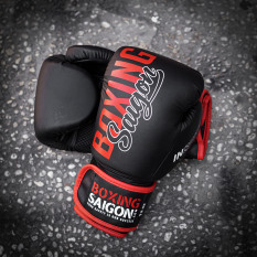 Găng Tay Boxing Saigon Inspire – Black/Red