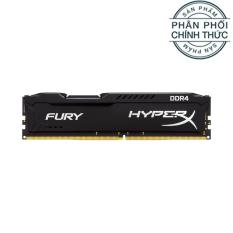 Ram PC Kingston HyperX Fury Black 8GB Bus 2666 DDR4 CL16 DIMM XMP Non-ECC HX426C16FB2/8 – Hãng Phân Phối Chính Thức