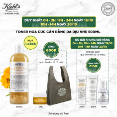 Nước cân bằng hoa cúc Kiehl’s Calendula Herbal Extract Alcohol-Free Toner 500ml