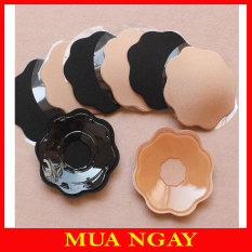 Cặp Miếng Dán Ngực, Dán Nhũ Hoa, Dán Đầu Ti Hình Hoa Mai Mềm Mại MD11