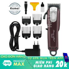 Tông đơ cắt tóc không dây chuyên nghiệp Kemei KM-2600