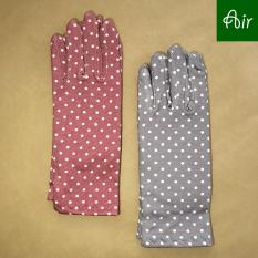 Combo 2 đôi găng tay nữ chấm bi chống nắng AIR – FG507