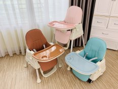 Ghế ăn dặm điều chỉnh độ cao Hanbei (Đầy đủ phụ kiện)