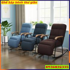 Ghế sofa bập bênh thư giãn, khung sắt cao cấp, có thể ngả thành giường