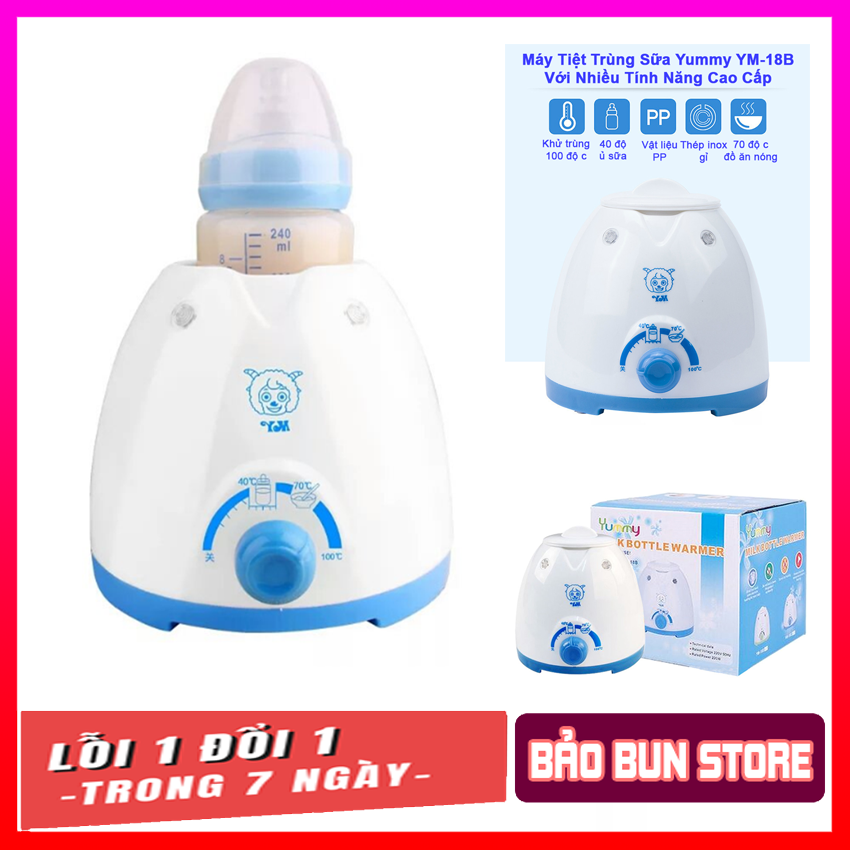 Máy hâm sữa và thức ăn 3 chế độ Yummy – Máy hâm sữa loại lớn