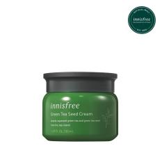Kem dưỡng cung cấp ẩm từ trà xanh và dầu hạt trà xanh tươi Innisfree Green Tea Seed Cream 50ml – NEW