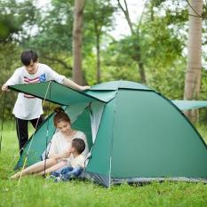 Lều cắm trại tự bung có mái che dành cho 4-6 người kích thước 2m*2m – lều chống nóng