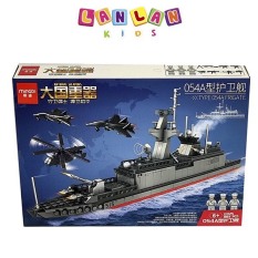 Đồ chơi xếp hình lego mô hình tàu chiến MINGDI Type 056A Corvette KO120, KO125, K0113
