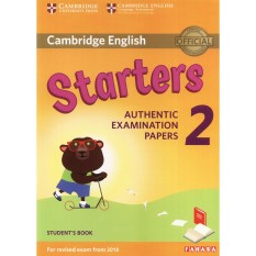 [HCM]Sách – Cambridge English – Starters 2 (For Revised Exam From 2018)|Không Kèm CD