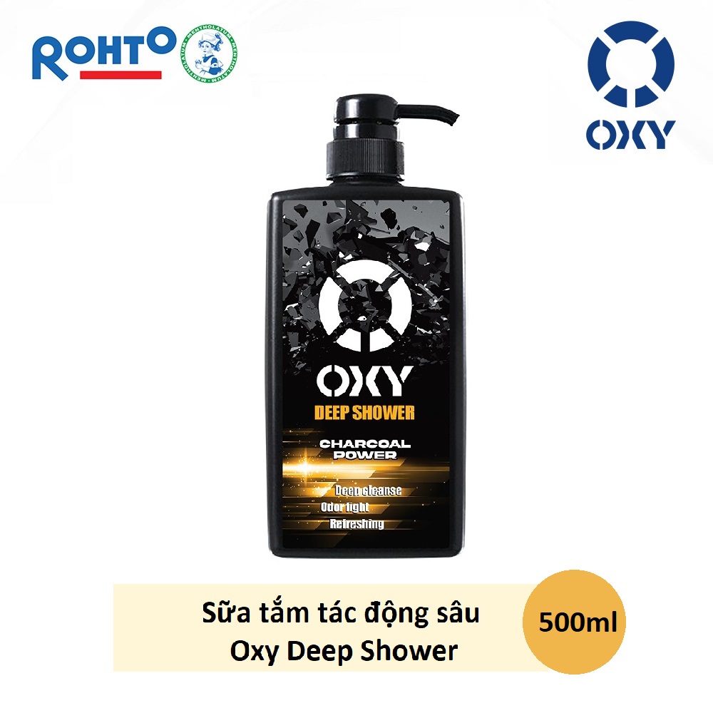 Sữa tắm tác động sâu cho nam giới Oxy Deep Shower 500ml