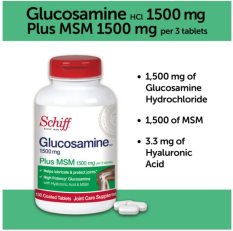 [HCM]Viên Hỗ Trợ Sụn Khớp Schiff Glucosamine MSM 150 Viên