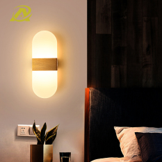 Đèn led ngủ đầu giường Bắc Âu trang trí phòng tắm hành lang sáng đơn giản hiện đại gắn tường 8187