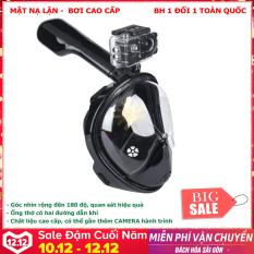 Mat Na Lan Bien | MẶT NẠ LẶN, KÍNH LẶN FULL FACE LIỀN ỐNG THỞ CÓ NGÀM GẮN CAMERA HÀNH TRÌNH | Bảo hành 1 đổi 1 bởi BÁCH HÓA SÀI GÒN