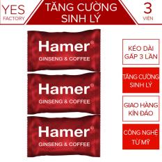 Bộ 3 Kẹo Sâm Hamer Cải Thiện Sức Khỏe Nam Giới – Yes (Không lo vận chuyển, yên tâm nhận hàng)