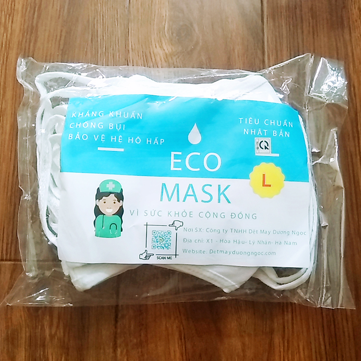 [HCM]Khẩu trang vải Eco chống bụi mịn xử lý bằng công nghệ Nhật Bản bảo vệ đường hô hấp BBShine...