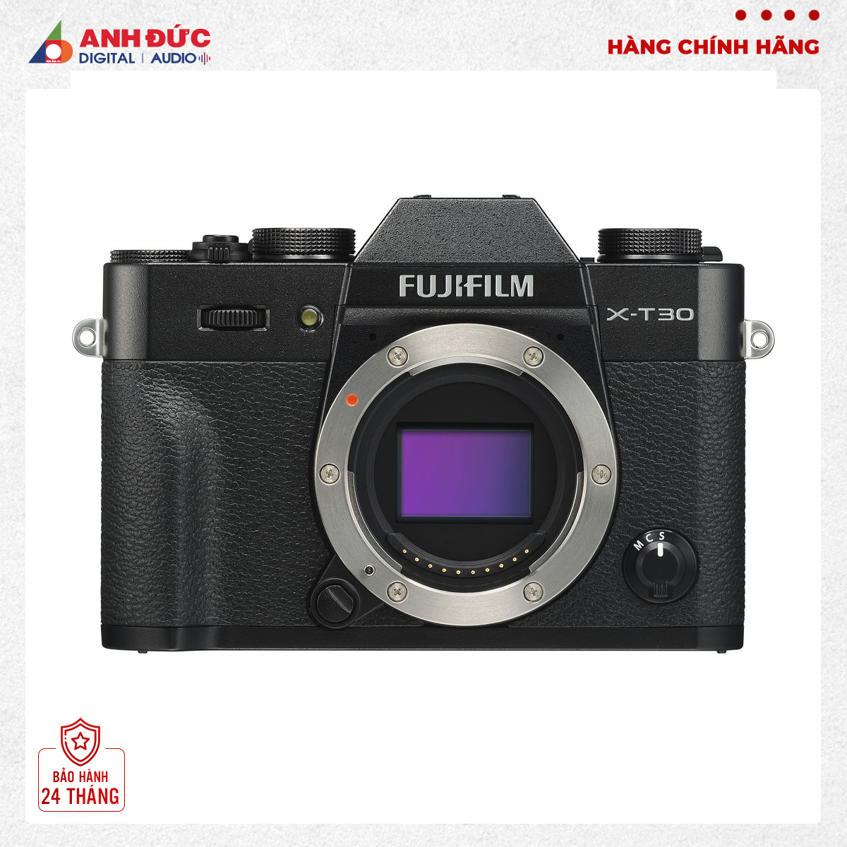 Máy ảnh Fujifilm X-T30 Body Black Chính hãng - Bảo hành 24 tháng toàn quốc