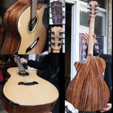 Đàn Guitar Acoustic Gỗ Điệp VG-DV1 – Tặng full phụ kiện – Vinaguitar Phân Phối Chính Hãng
