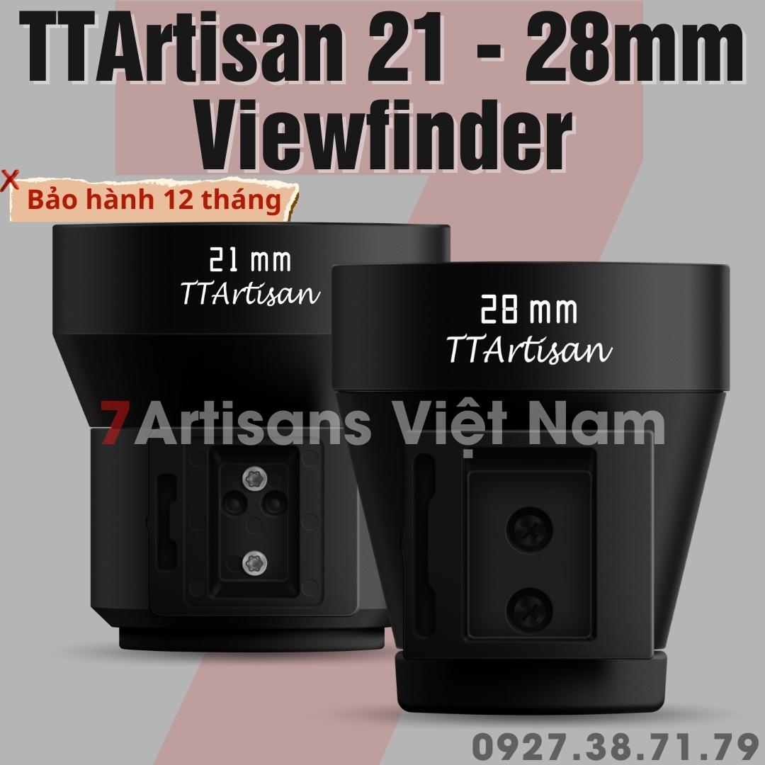 Kính ngắm TTArtisan Viewfinder 21mm và 28mm dành cho máy ảnh Leica Rangefinder, Ricoh GR, máy ảnh film ...