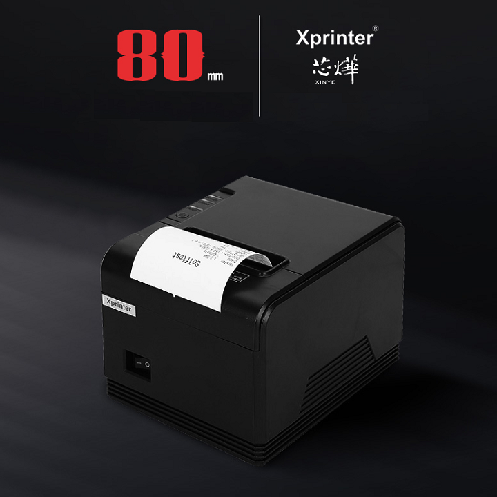Máy in nhiệt XPrinter Q200 USB + LAN (Đen) - TẶNG PHẦN MỀM BÁN HÀNG FREE 3 THÁNG ĐĂNG KÝ...