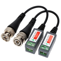 10Pcs CCTV Video Balun CCTV Accessories Passive Transceivers 2000Ft Distance UTP Balun BNC Cable CAT5 Cable