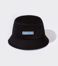 COOLMATE Mũ Bucket Hat thêu Care & Share Box – màu đen