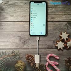 Jack OTG iPhone, iPad Chuyển Đổi Từ Lightning Sang USB Earldom ET-OT48