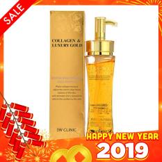 Tinh chất dưỡng trắng, tái tạo da chống lão hóa 3W Clinic Collagen Luxury Gold 150ml