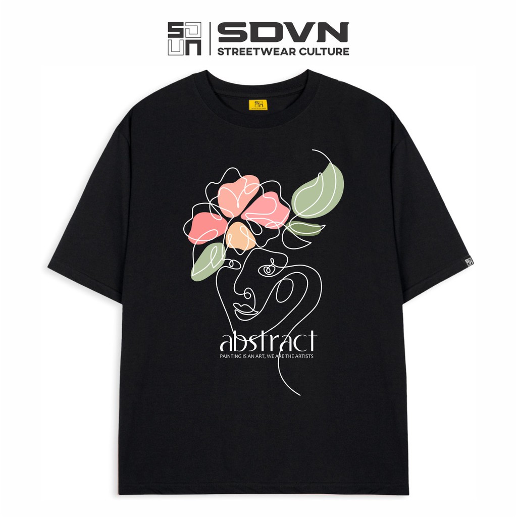 Áo Thun Unisex Nam Nữ SDVN Abstract