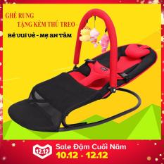 Ghế nhún đa năng cho bé tặng kèm thú treo GDTRONGL176
