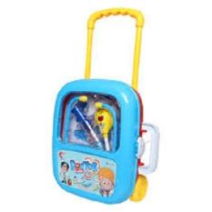 ĐỒ CHƠI BÁC SỸ DÙNG PIN CÓ ĐÈN, đồ chơi khám bệnh dùng pin, do choi valy keo bac sy