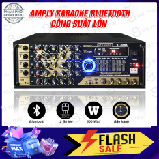 [ Có Quà Tết Cực Lớn ] Ampli Bluetooth Usb , Amply Karaoke Hội Thảo Gia Đình ATANNOII AT-568A 12 sò công suất lớn toshiba japan, dễ phối ghép loa. – Tặng dây av và 2 chống lăn micro.