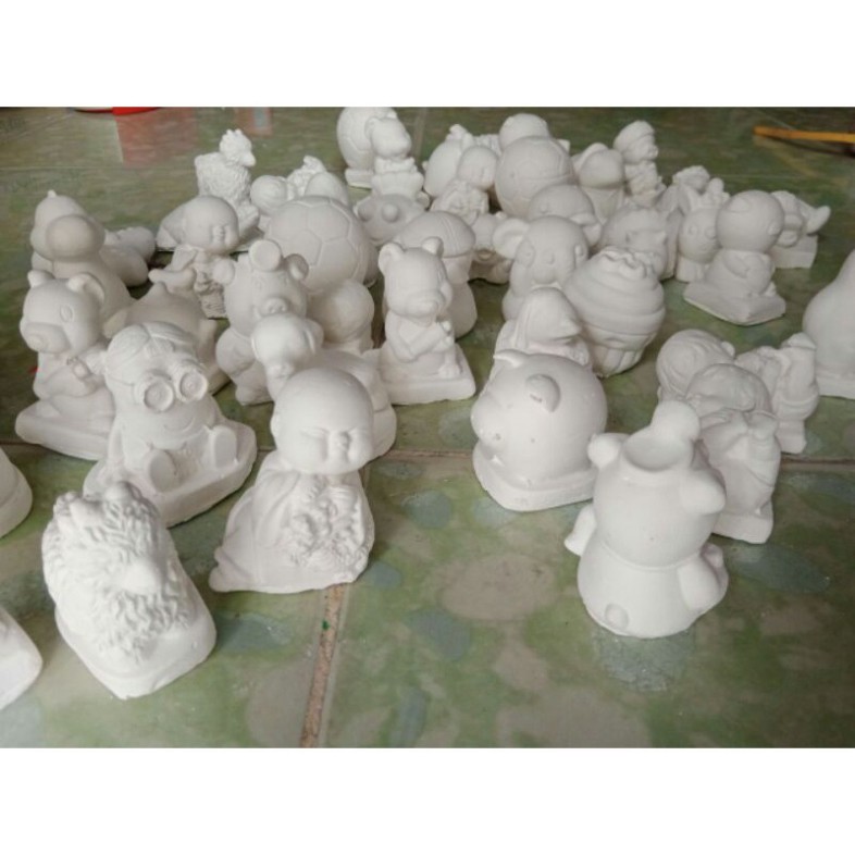 4 Tượng tô màu 6cm