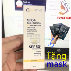 [Hàng chính hãng] Kem chống nắng bảo vệ tối đa Hyaestic Skin Fusion SF64 ( full hộp tặng 2 mask liposome )